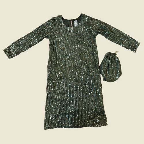 Three piece heavily embellished formal wear