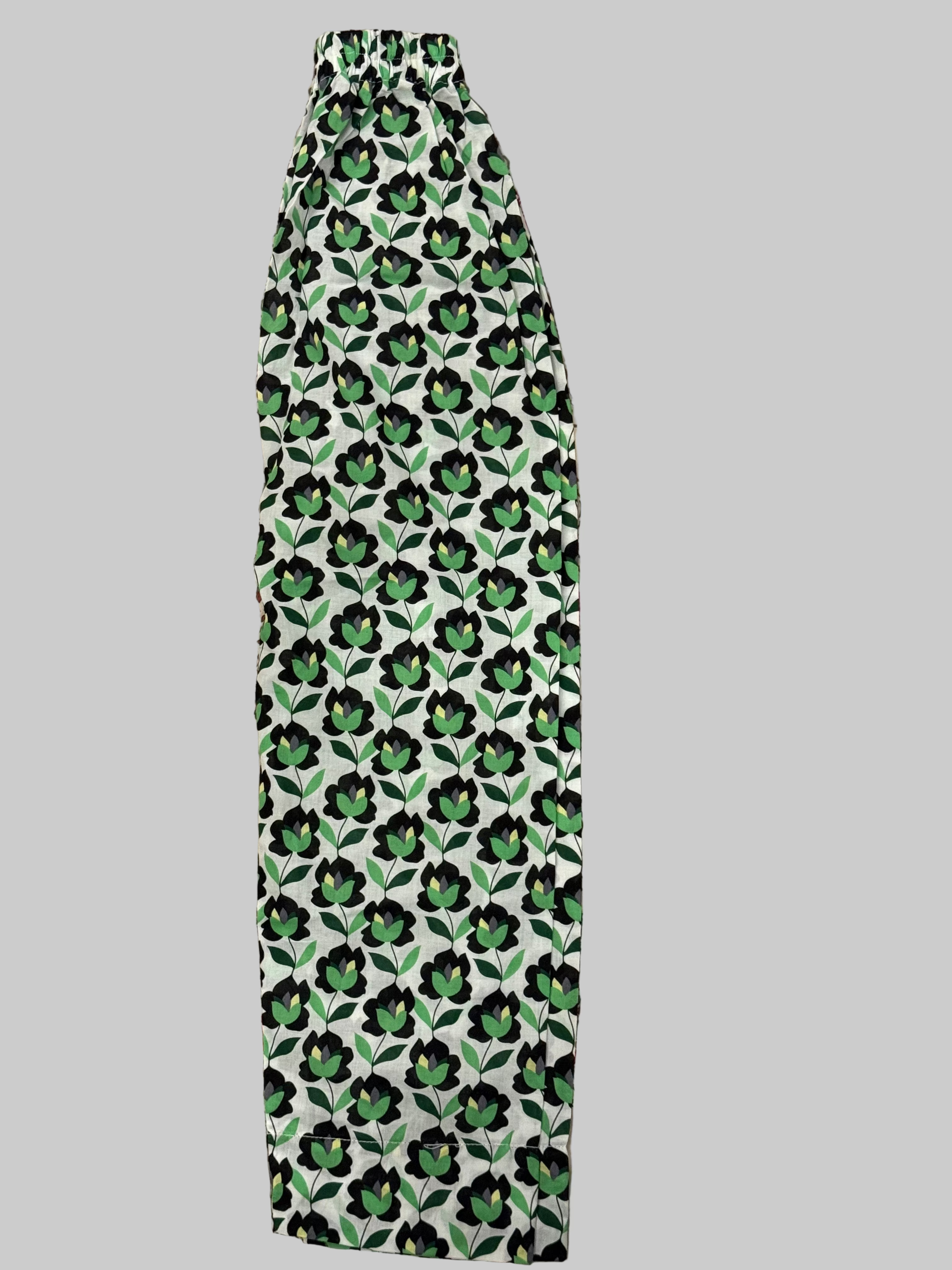 Two piece lawn suit.