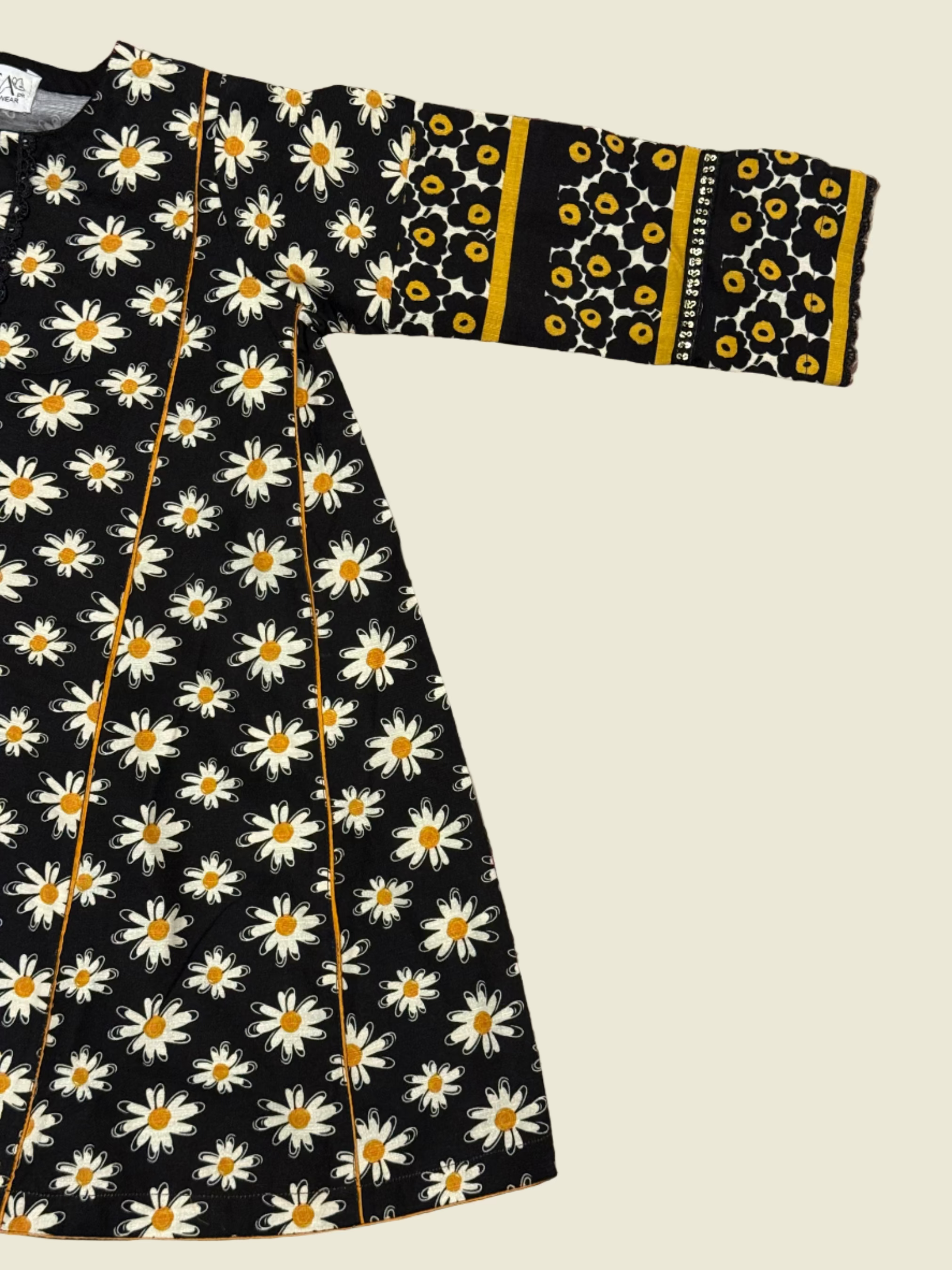 Two piece khaddar suit