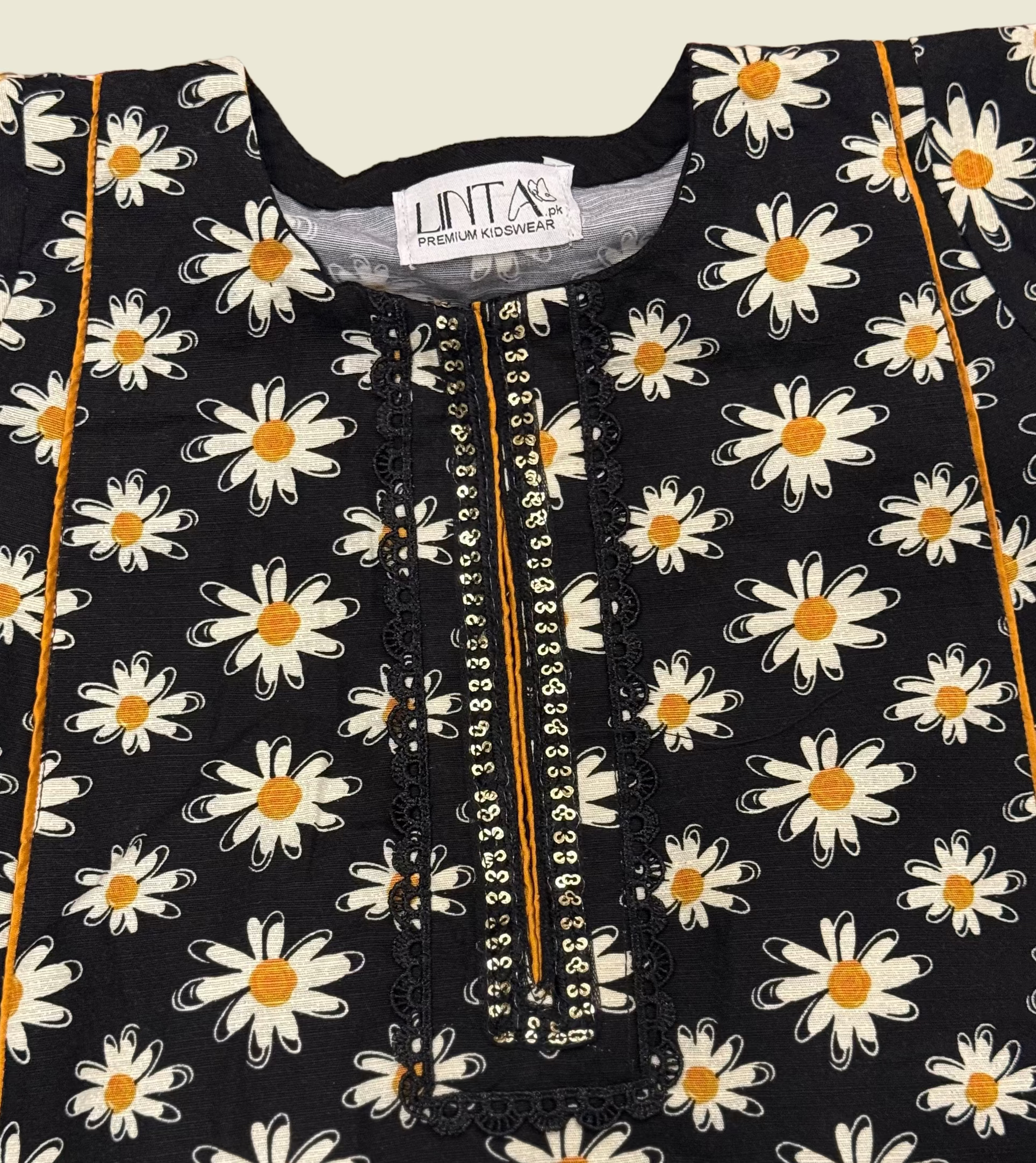 Two piece khaddar suit