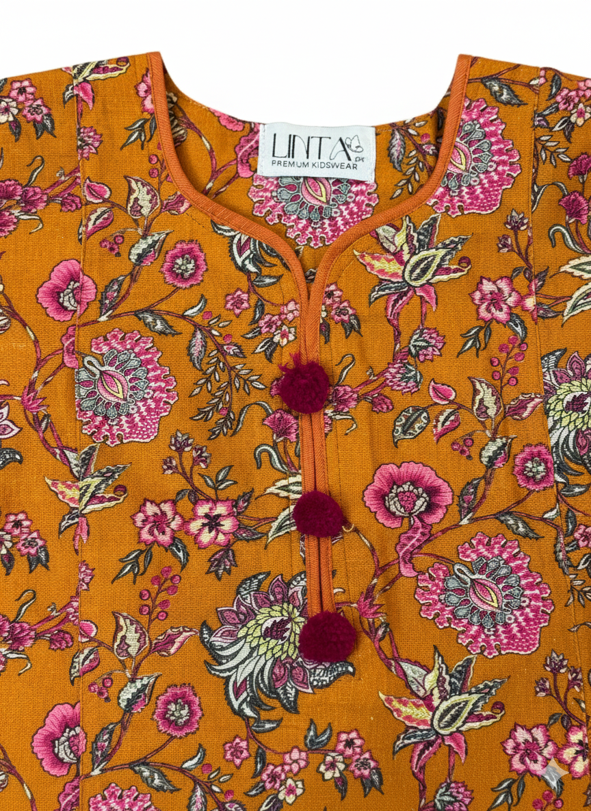 Two piece khaddar suit